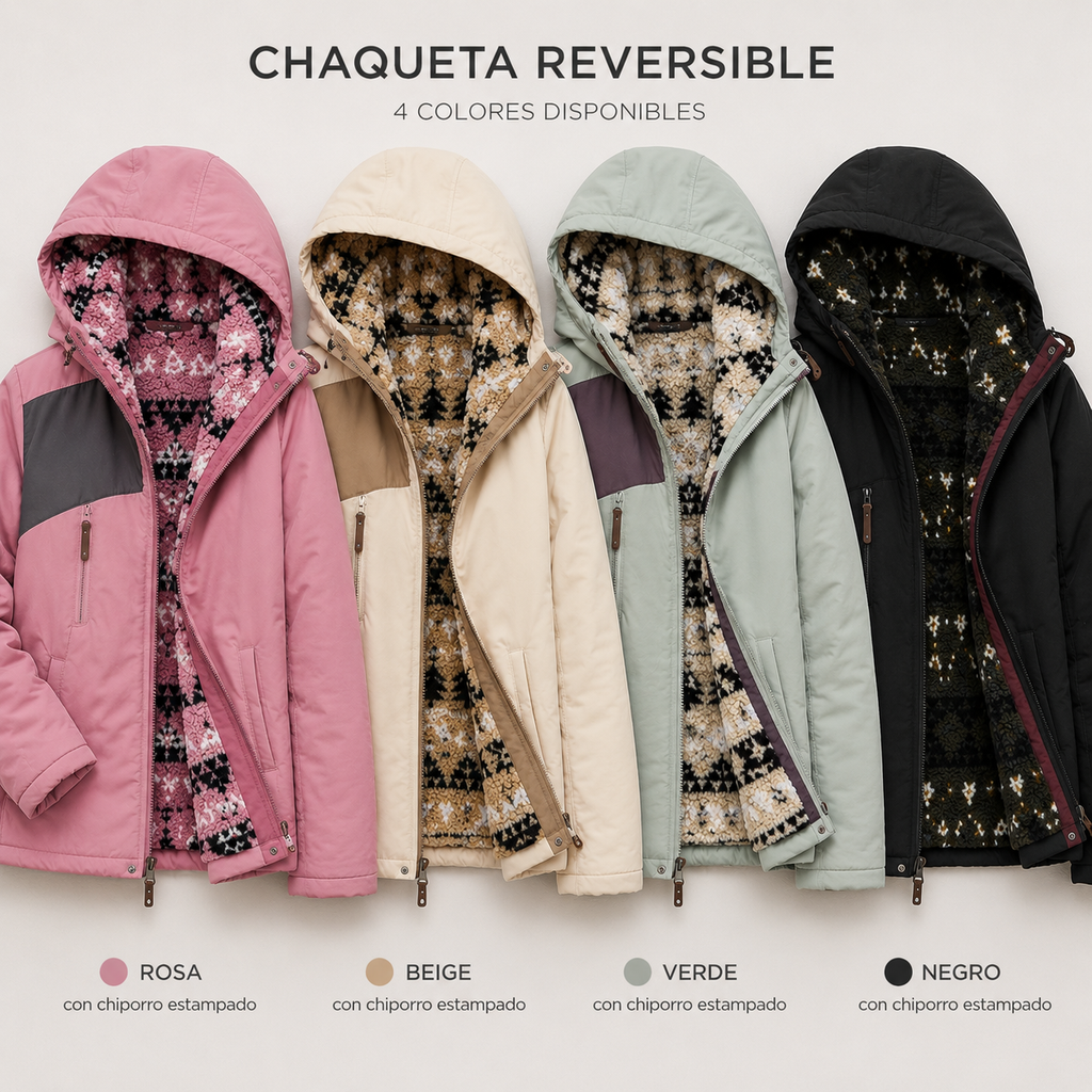 Chaqueta mujer Reversible