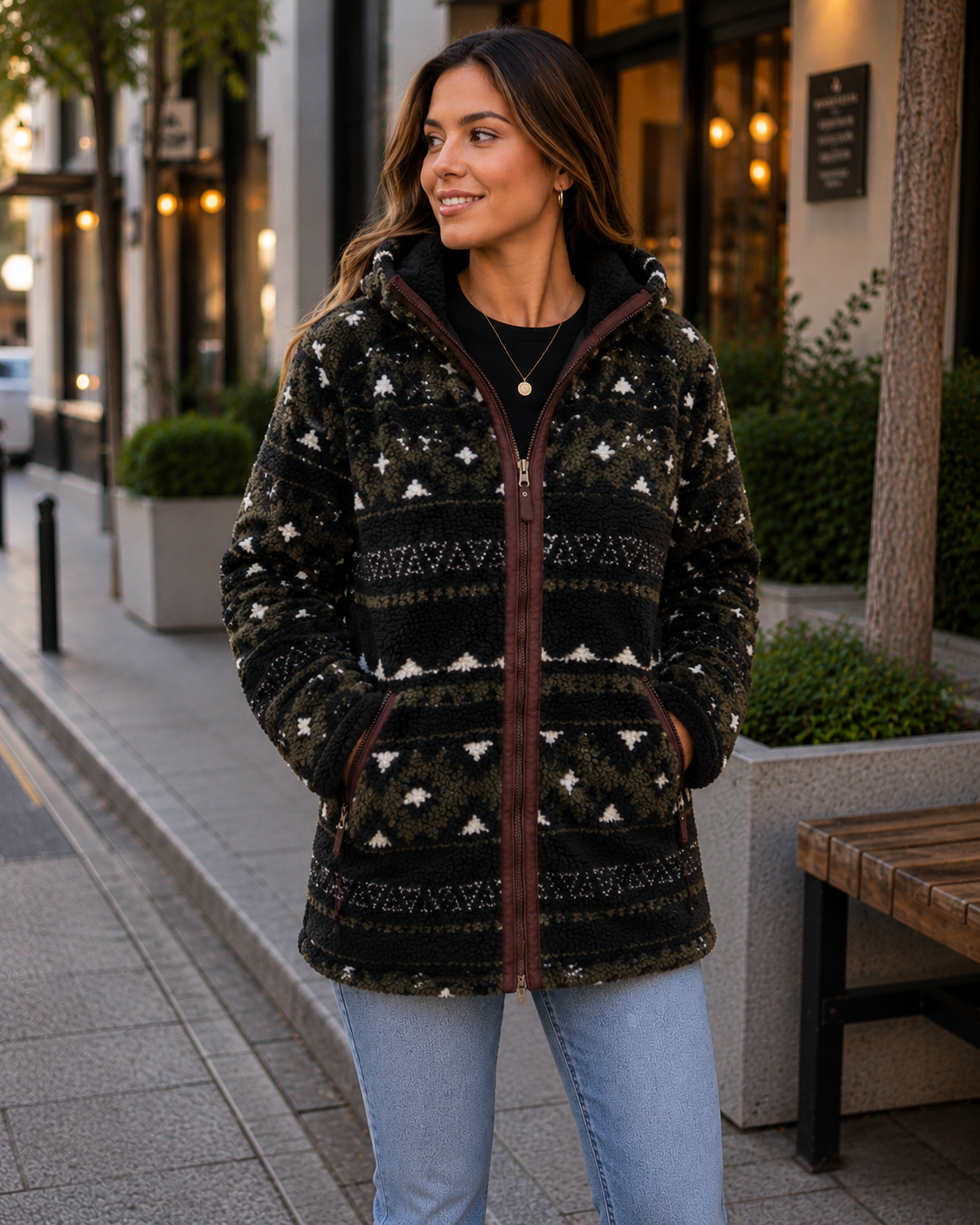 Chaqueta mujer Reversible